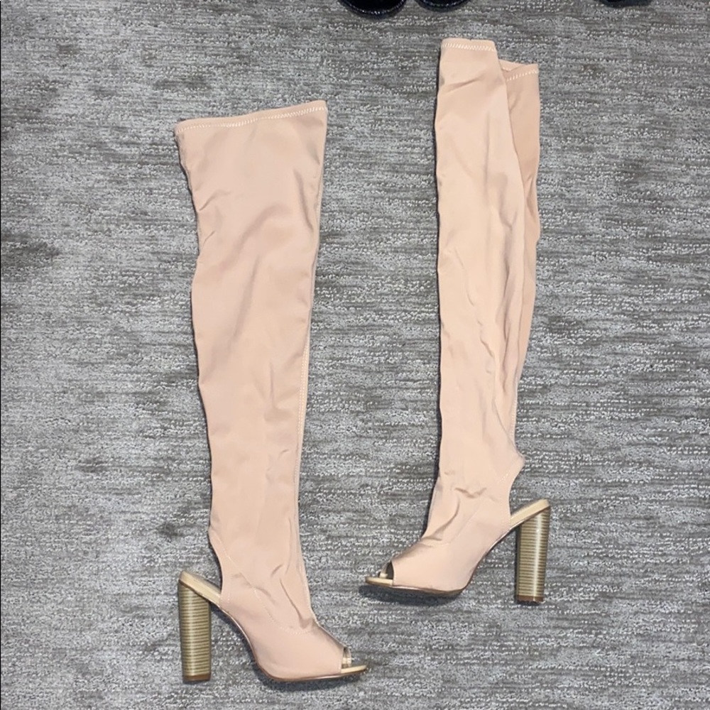 Cape Robbin Over The Knee Heel
